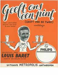 Geeft ons een pint