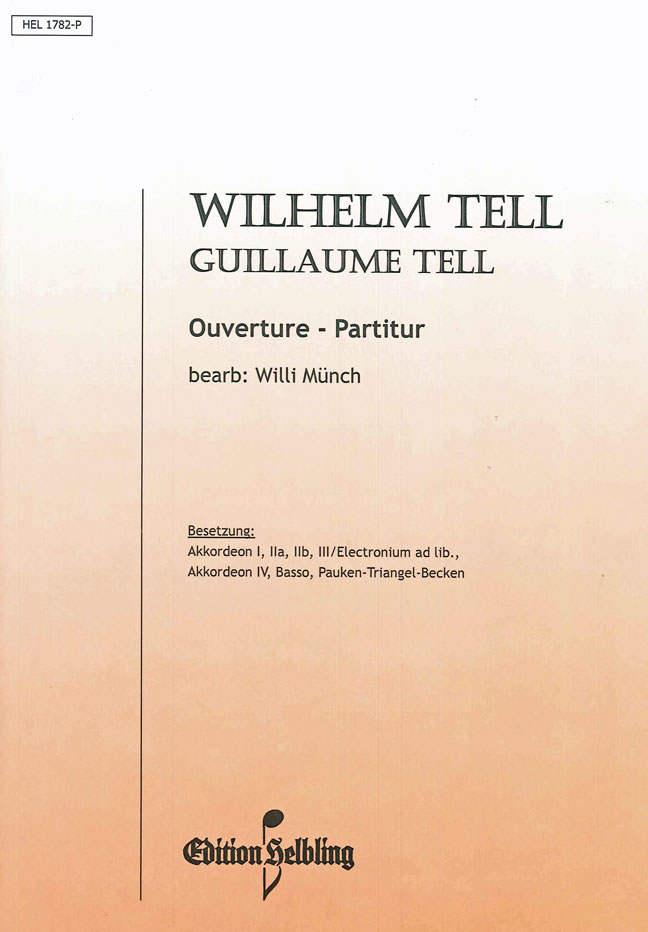 Wilhelm Tell Ouverture  (Full score)