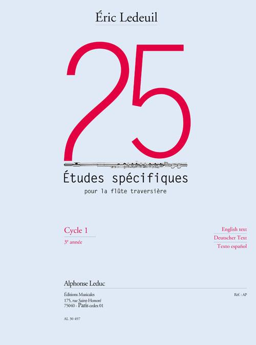 25 Etudes Spécifiques pour la Flûte Traversière