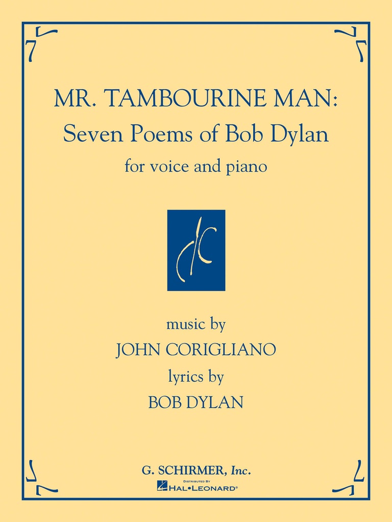 Mr. Tambourine Man: Seven Poems Of Bob Dylan