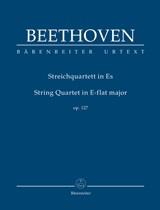 String Quartet E-flat major, Op.127 (Study score)