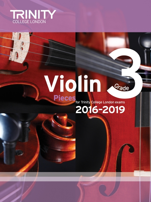 Trinity Violin Exam Pieces Grade 3 (2016-2019)