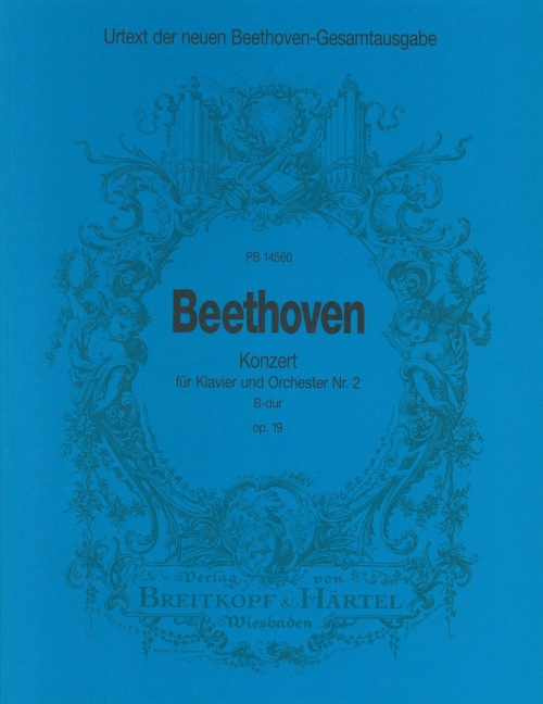Piano Concerto No.2 in Bb major Op.19 (Full score)