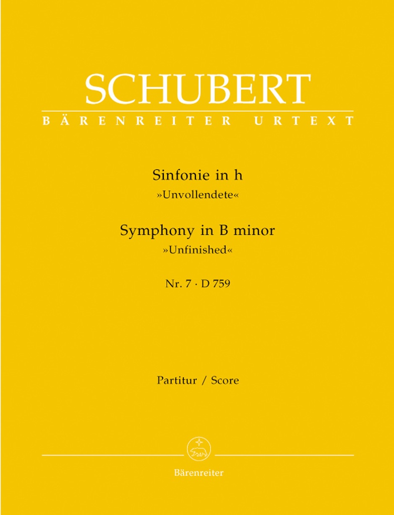 Symphony No.7 b minor, D.759 'Unfinished' (Full score)