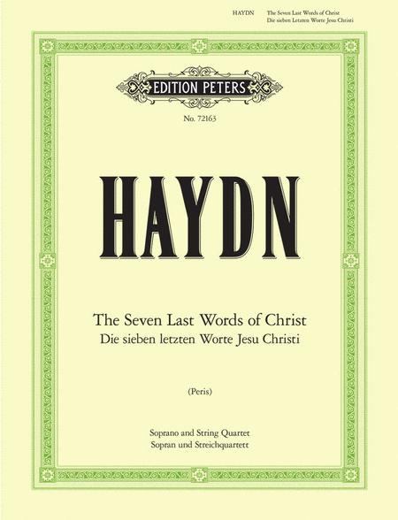 Die sieben letzten Worten Jesu Christi (Score & parts)