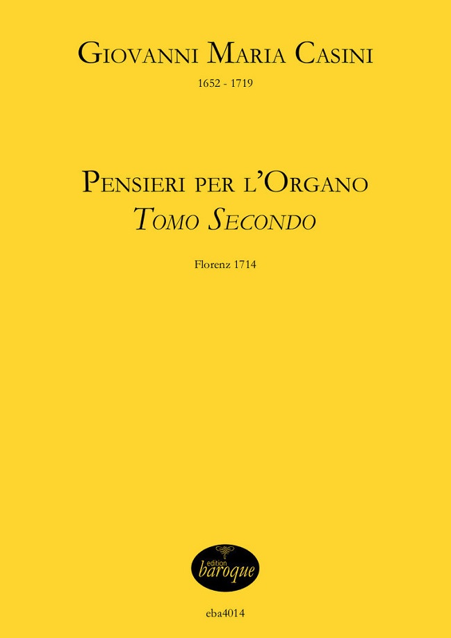 Pensieri per l'Organo - Tomo Secondo