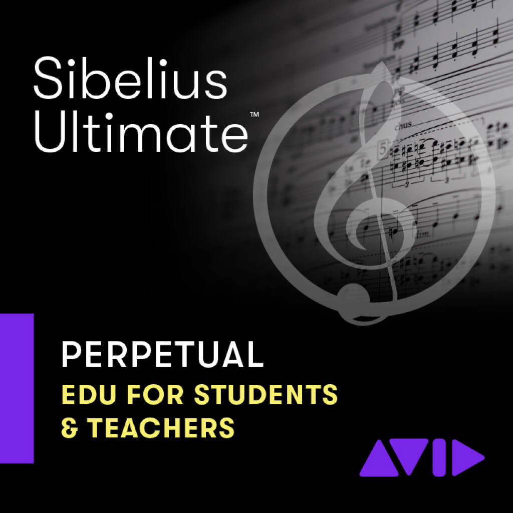 Sibelius Ultimate Perpetual - Education (License for Student/Teacher, download)