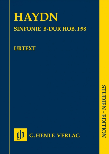 Symphony B Flat Major, Hob. I98 (Study score)