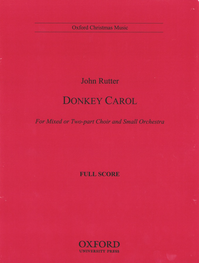 Donkey Carol (Full score)