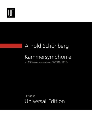 Kammersymphonie, Op.9 (Study score)