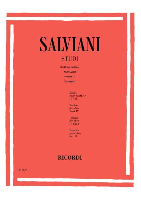 Studi per Oboe - Vol.4