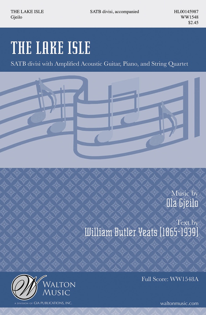 The Lake Isle (Choral score)