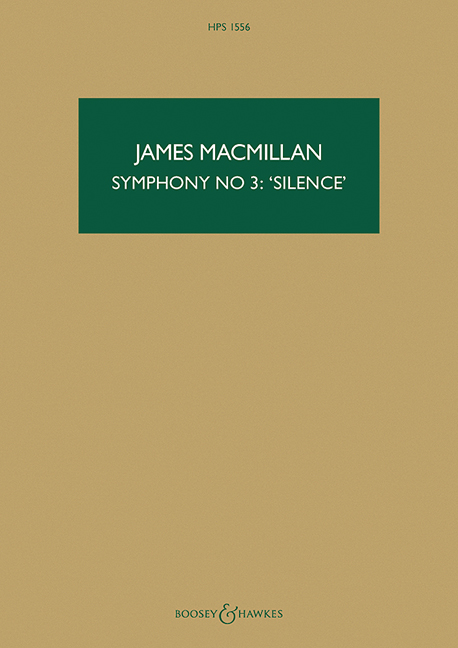 Symphony No.3: 'Silence' (Study score)