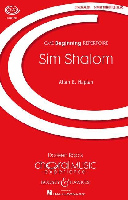 Sim Shalom (Choral score)