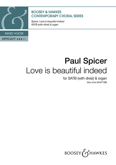 Love Is Beautiful Indeed (Choral score)