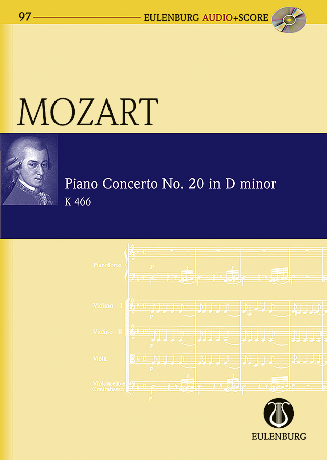 Piano Concerto No.20 In D Minor KV 466 (Study score)