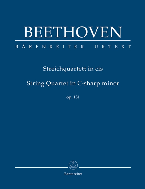 String Quartet in C-sharp minor, Op.131 (Study score)