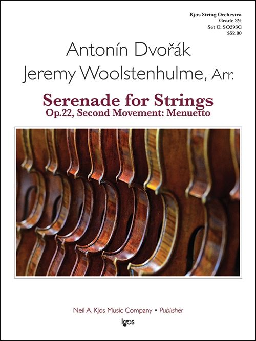 Serenade for Strings, Op.22 - Second Movement (Score & parts)