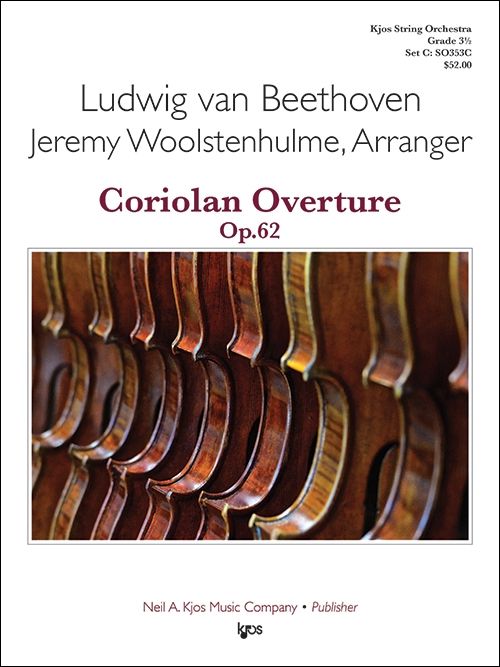 Coriolan Overture, Op.62 (Score & parts)