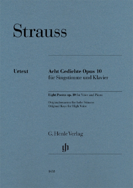 8 Poems, Op.10 (High voice)