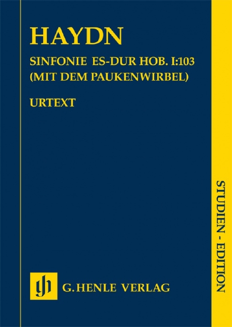 Symphony Eb major, Hob.I:103 (Drumroll - London symphony - Study score)
