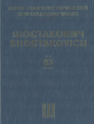 Anti-Formalist Rayok for Four Basses and Mixed Choir (Full score)