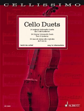 Cello Duets (34 Original duets for 5 centuries)