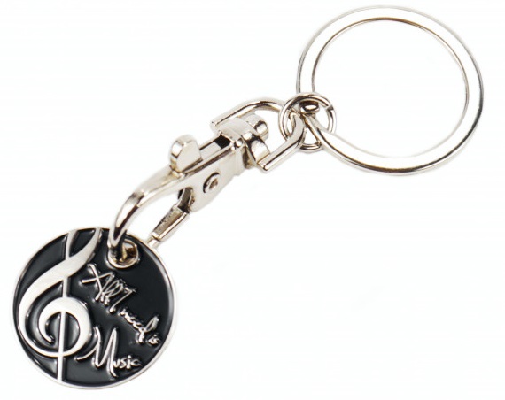 Sleutelhanger (All I need is music)