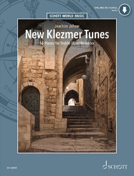 New Klezmer Tunes (16 Pieces for treble (alto) recorder)