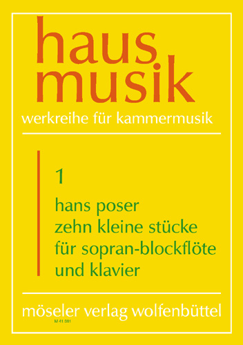 10 kleine Stucke fur Sopran-Blockflote