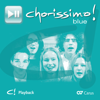 Chorissimo! Blue - Schulchorbuch für gleiche Stimmen (Playback cd)