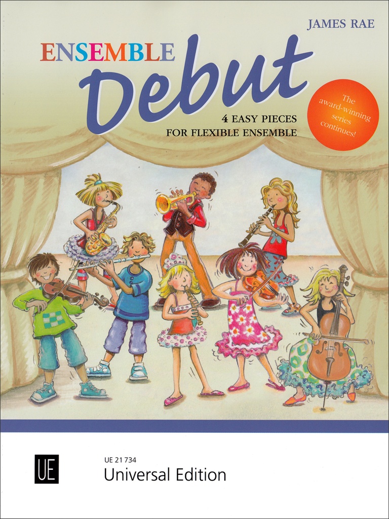 Ensemble Debut for Flexible Ensemble (piano ad.lib.) (Score & parts)