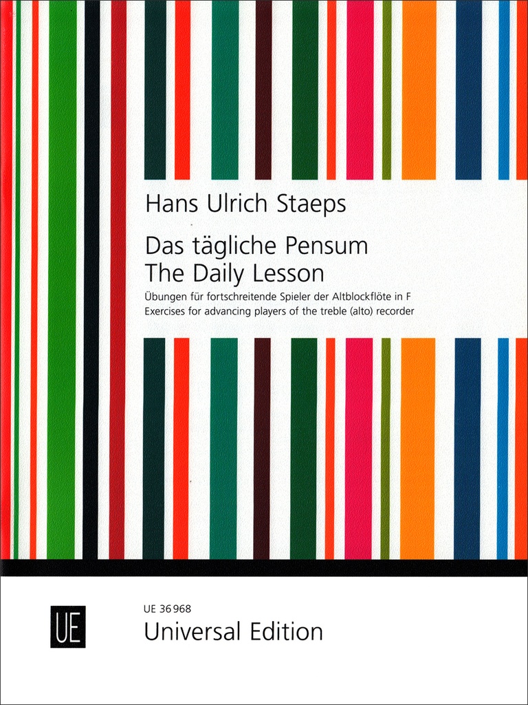 The Daily Lesson for Treble Recorder