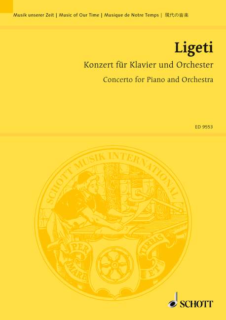 Concerto for Piano and Orchestra (Study score)
