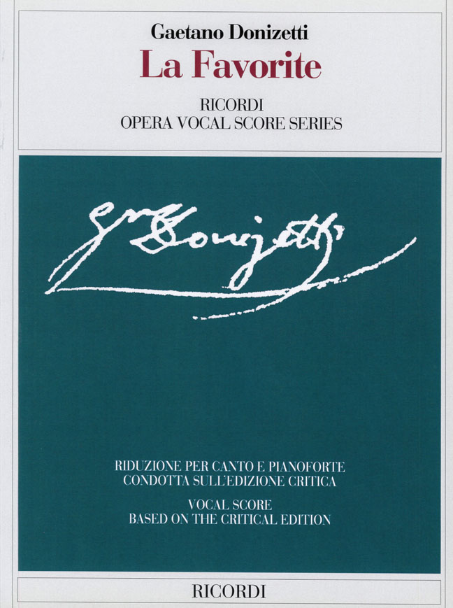 La Favorite (Vocal score)