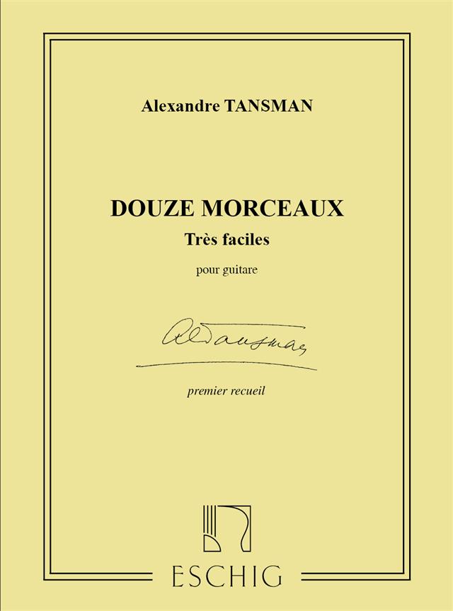 12 Morceaux Très Faciles - Vol.1 (1-6)