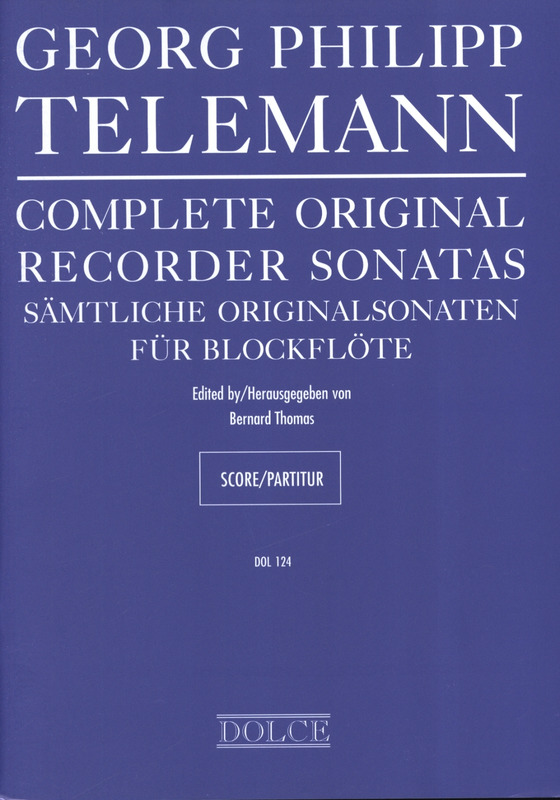 Complete Original Recorder Sonatas
