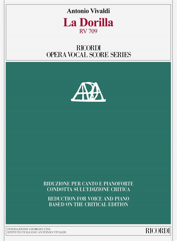 La Dorilla, RV.709 (Vocal score)