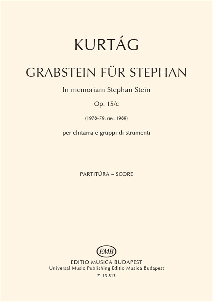 Grabstein für Stephan (Score)