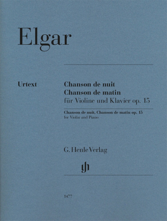 Chanson de Nuit & Chanson de Matin, Op.15