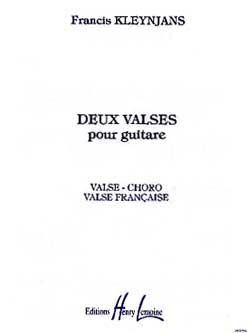 2 Valses pour Guitare, Op.64