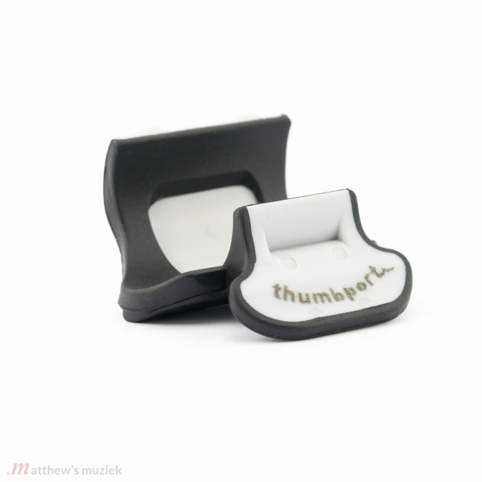 Duimsteun Dwarsfluit (Zwart - Grijs)