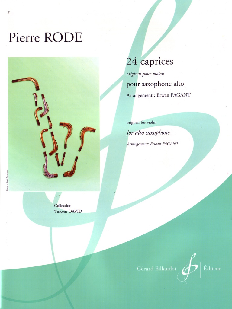 24 Caprices pour Saxophone Alto