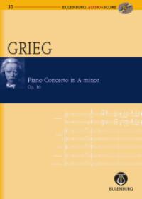 Piano Concerto in a Minor, Op.16 (Study score)