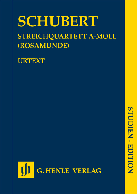 String Quartet a minor Op.29, D 804, Rosamunde (Study score)