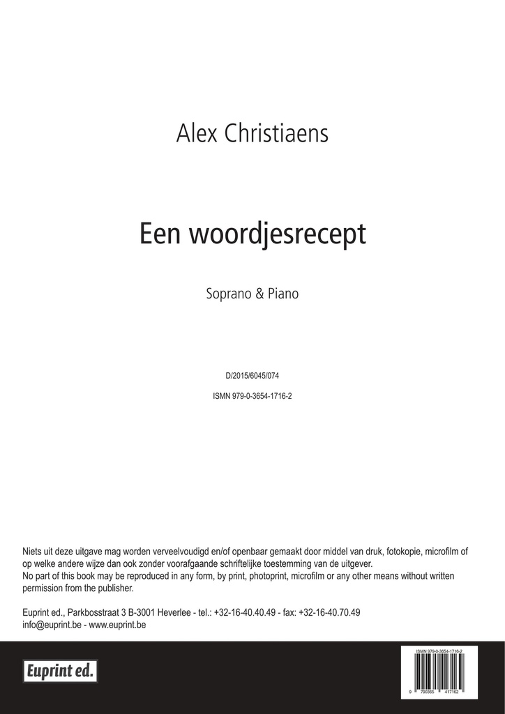 Een woordjesrecept