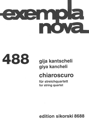 Chiaroscuro for String Quartet (Score & parts)