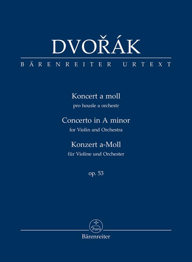 Concerto for Violin and Orchestra A minor, Op.53 (Study score)