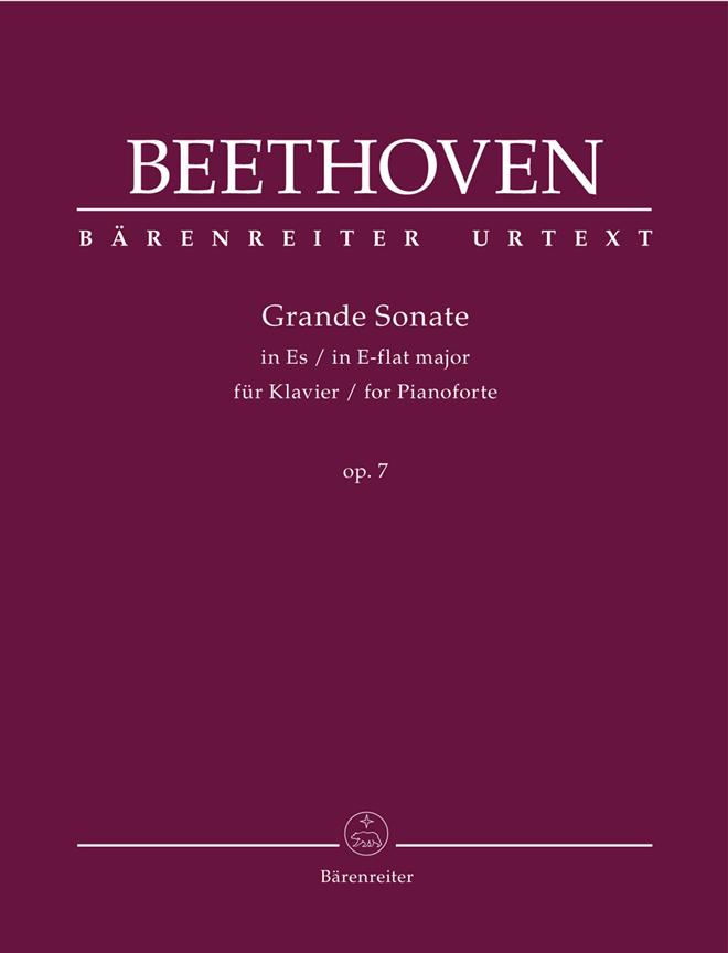 Grande Sonate for Pianoforte E-flat Major, Op.7