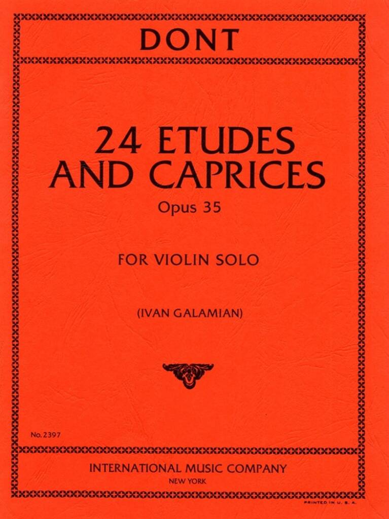 24 Etudes and Caprices, Op.35